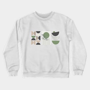 Tropics. Geometric ornament. Boho style Crewneck Sweatshirt